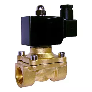 Válvula Solenoide 1/2 P/buzina Marítima Suspensão Ar 24 Vcc