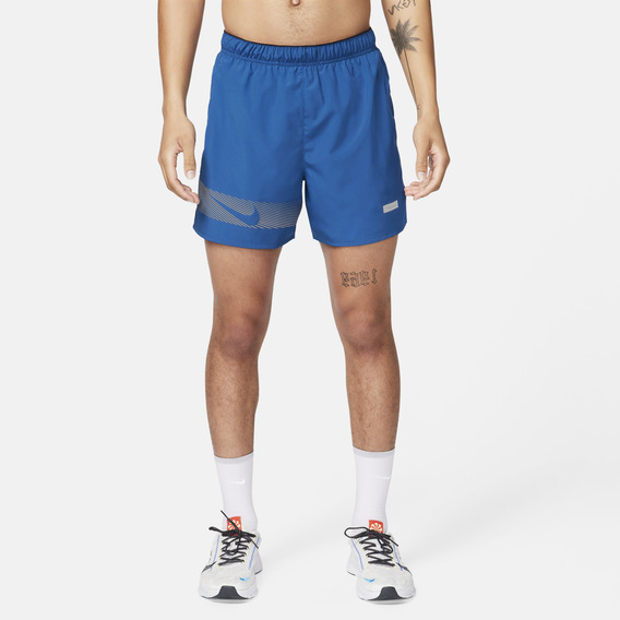 Short Nike Challenger Flash Azul Hombre