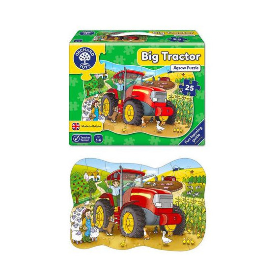 Puzzle Tractor Grande Orchard 25 Piezas Súper Oferta