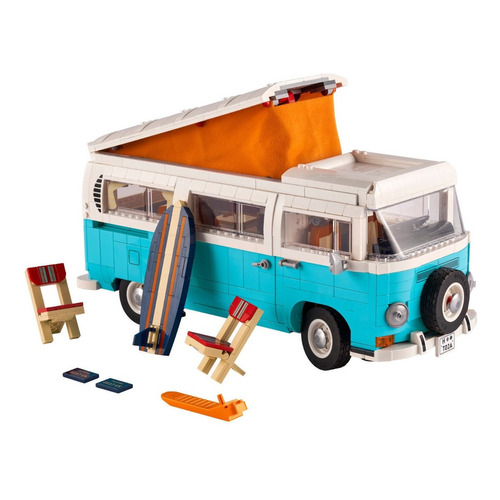 Set de construcción Lego Icons Volkswagen T2 Camper Van 2207 piezas  en  caja