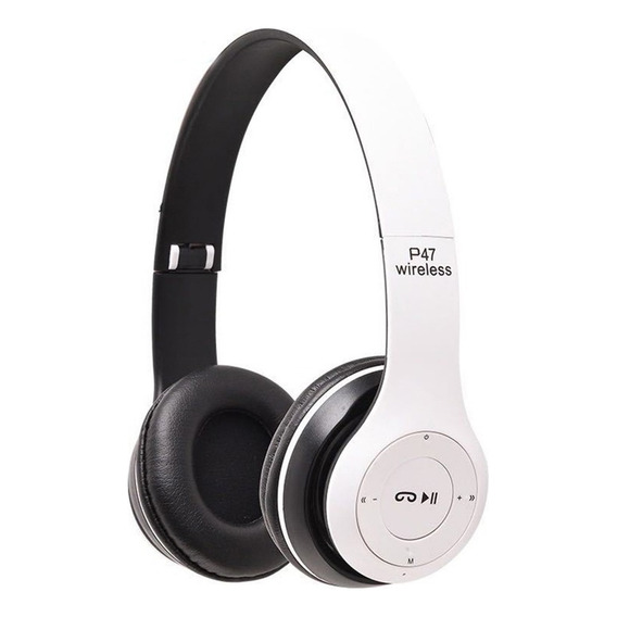 Auriculares inalámbricos MYP P47 blanco