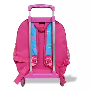 Kit Escolar Mochila Infantil De Rodinhas Tam M Unicórnio