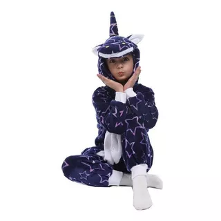 Pijama Kigurumi Unicornio Mameluco Disfraz Niños Y Adultos