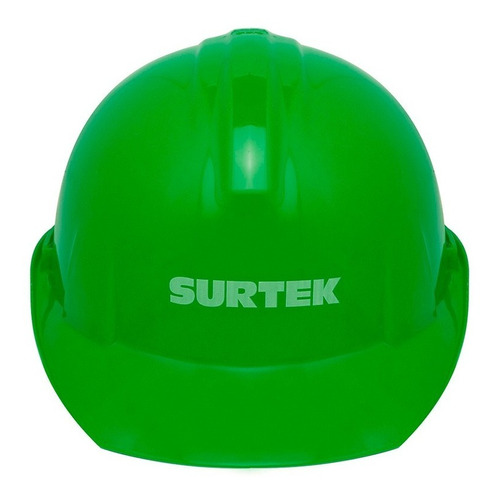 Casco Seguridad Ajuste De Intervalos Verde 137313 Surtek