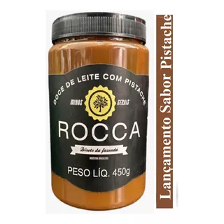 Rocca Doce De Leite C/ Pistache 450g - Sabor De Minas