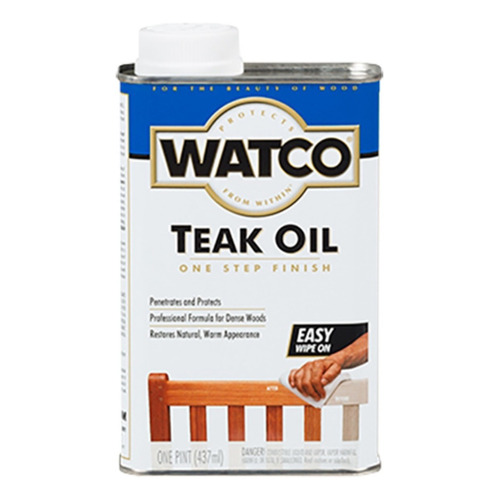 Aceite De Teca Watco Acabado Protección De Madera Xtreme C