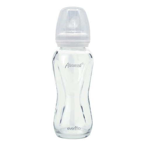 Biberon De Vidrio Evenflo Advanced 7237 200ml/7oz 3-6m Color Transparente