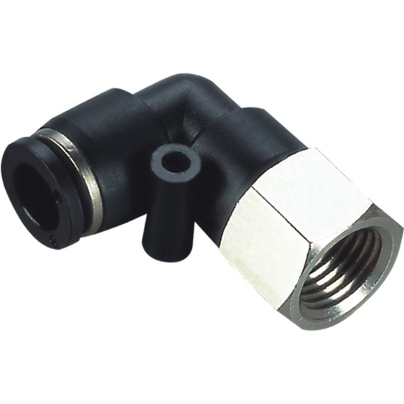 Conector Conek Codo Rosca Hembra 10 X 1/4 Bsp