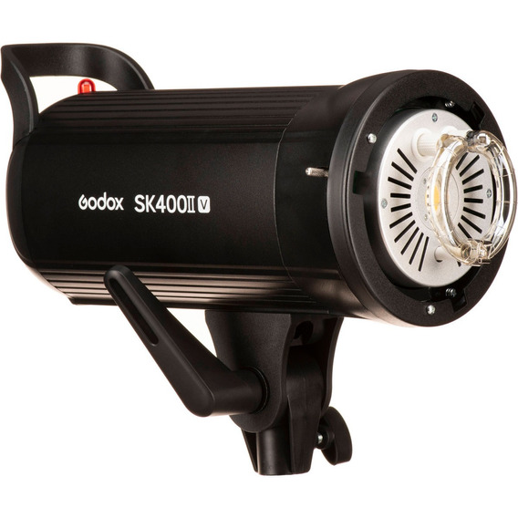 Flash De Estudio Godox Sk400ii V 400 Watts Luz Modelado Led