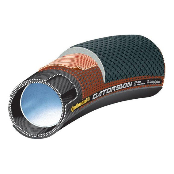 Tubular 28 X 22mm Continental Sprinter Gatorskin