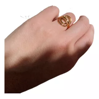 Anillo De Oro Para Mujer Joyas Rainbow Golden - Jacintas