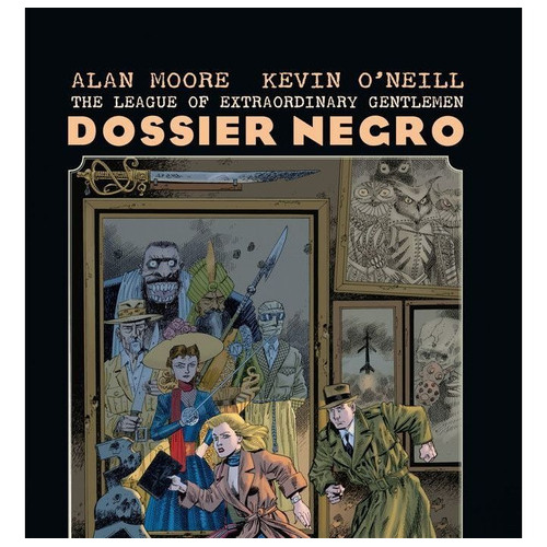 The League Of Extraordinary Gentlemen Dossier Negro, De Moore, Alan. Editorial Planeta Cómic, Tapa Blanda En Español