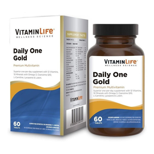 Daily One Gold - Vitamin Life - 60 Tabletas 