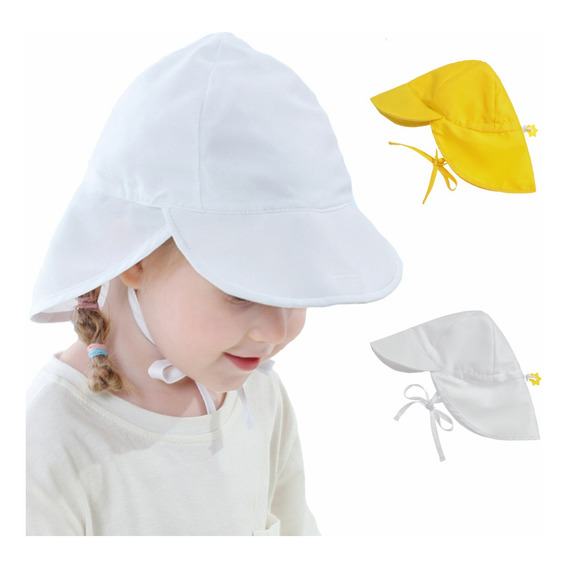 Sombrero Protector De Sol Para Niñas Y Niños