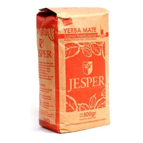 Yerba Mate Jesper Tradicional Sin Tacc 500g