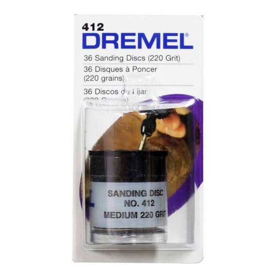 Discos De Lija Grano 220 Dremel 412