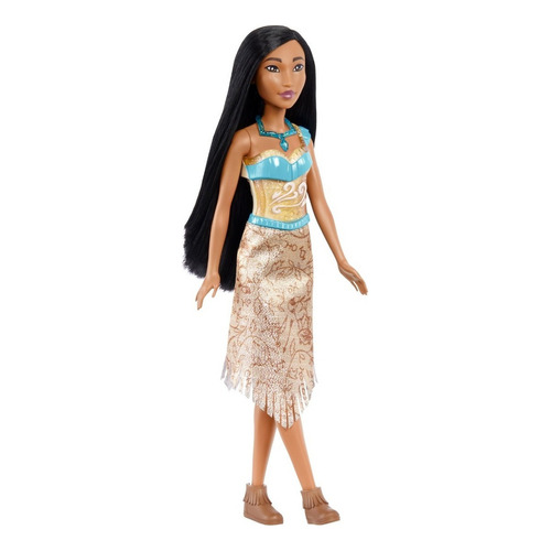 DISNEY Princesa, Pocahontas Muñeca, Princesas Mattel, Juguete Niña 3 años +