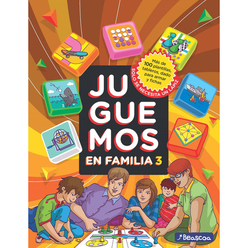 Libro Juguemos En Familia 3 - Beascoa, De Anónimo. Serie Juguemos En Familia, Vol. 3. Editorial Beascoa, Tapa Blanda, Edición 1 En Español, 2023