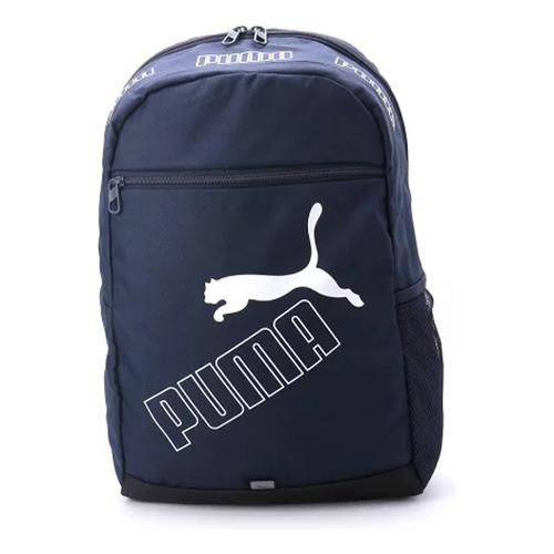 Mochila Puma Phase Backpack Ii 7995202 Color Azul oscuro Diseño de la tela Liso