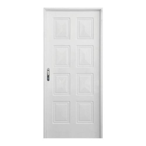 Puerta De Abrir Acero Barmetal Chapa Simple Derecha 230 Color Blanco