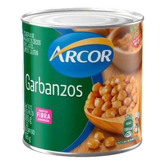 Garbanzos Secos Remojados Arcor 300 Gr