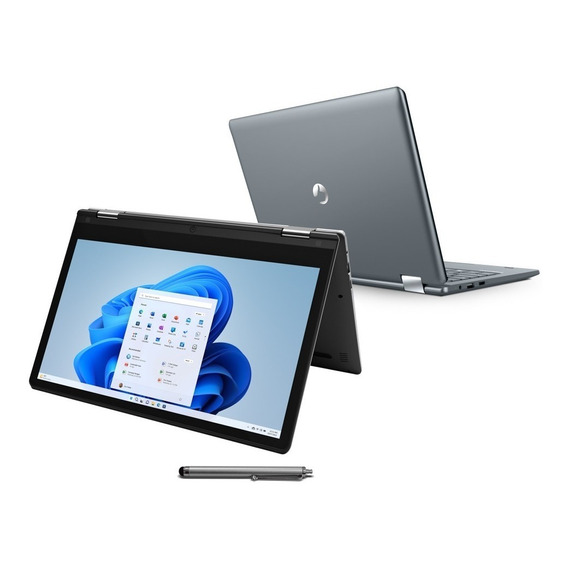 Notebook 2 Em 1 Positivo Duo C4128b-3 4gb 128gb W11 Cor Cinza-escuro