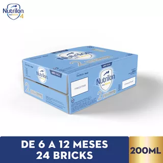 Nutrilon 2 Profutura - 6 A 12 Meses Brick 200ml (24 Unidades)