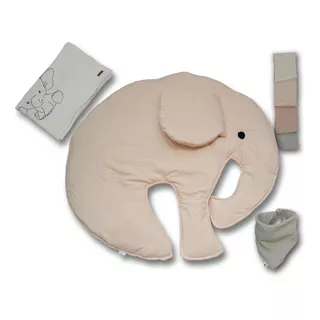 Kit Regalo Nacimiento Bebe Babyshower Playmat Manta Elefante