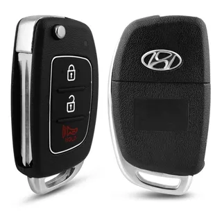 Chave Canivete Hyundai Hb20, Ix35, Hb20s - 3 Botões