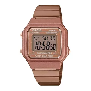 Reloj Femenino Casio  B650wc Rosé Con Manual Y Caja Casio