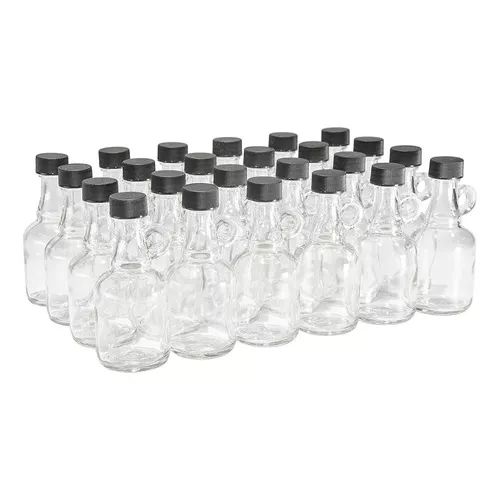 North Mountain Supply Botella de vino de cristal de 1,5 litros, acabado de  corcho con fondo plano – Caja de 6 – Transparente/Flint : :  Industria, Empresas y Ciencia