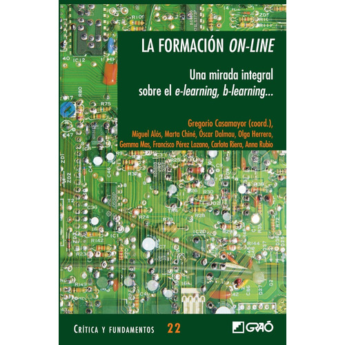 La Formación On-line, De Gregorio Casamayor Pérez Y Otros