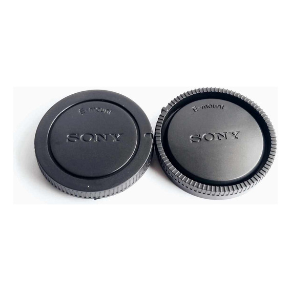 Tapa Sony E - Cuerpo Y Trasera Lente Kit Tapas E-mount