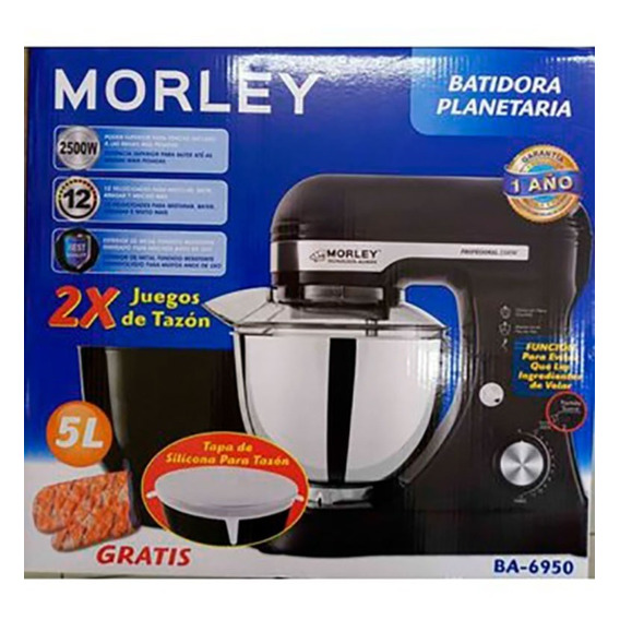 Batidora Profesional Morley 2500 Watts 1 Año Garantía