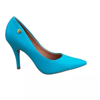 Zapato Mujer Taco Vizzano Azul Acqua