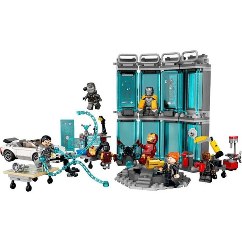 Set De Construcción Lego Lego Marvel Infinity Saga Arsenal Do Homem De Ferro 496 Piezas  En  Caja