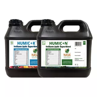 Fertilizante Orgánico Arboles Frutales Humic+ N Y Humic+ K