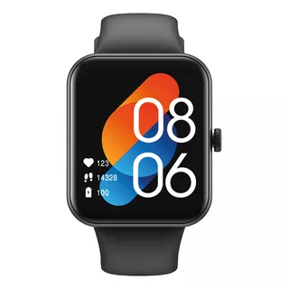 Reloj Smartwatch Inteligente Smartband Niviko Deportivo 1.83'' Nvk-r3590 Ip68 Bluetooth Caja Negro Malla Negro Bisel Negro Diseño De La Malla Silicona