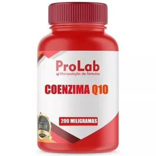 Coenzima Q10 200 Mg (ubiquinona) 60 Cápsulas