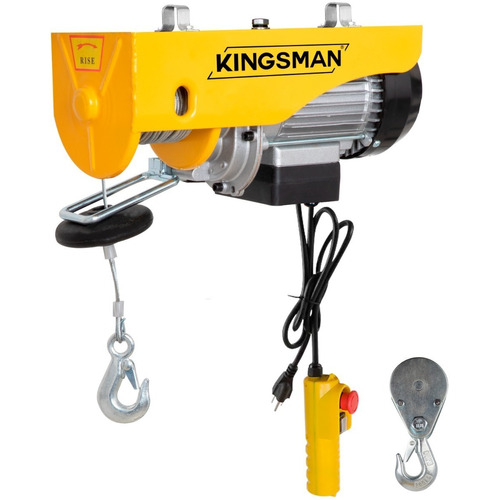 Polipasto 100-200 Kg  Mini Grua Winch Electrico,elevador Kingsman Color Amarillo