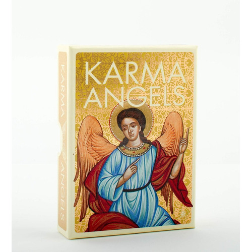KARMA ANGELS ( LIBRO + CARTAS ) TAROT, de ATANAS ATANASSOV. Editorial LO SCARABEO, tapa blanda, edición 1 en español, 2018