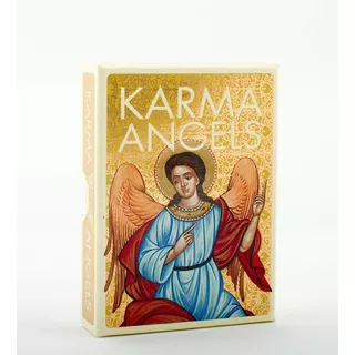 Karma Angels ( Libro + Cartas ) Tarot, De Atanas Atanassov. Editorial Lo Scarabeo, Tapa Blanda, Edición 1 En Español, 2018