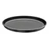 Molde para pizza Tramontina de aluminio de 30 cm, color negro