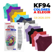 Cubrebocas Kf94 Infantil Mascarillas A Elegir Colores 50pzs