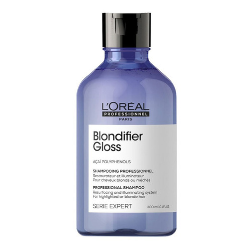 Shampoo Iluminador Blondifier Para Rubios Loreal Pro 300 Ml