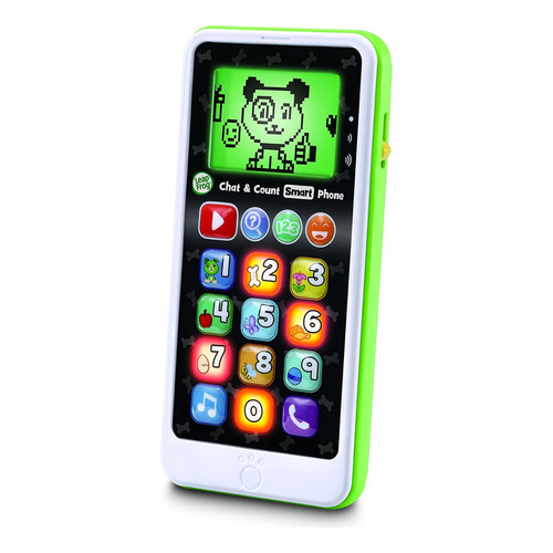 Juguete Teléfono Celular Infantil Interactivo Leap Frog Color Verde