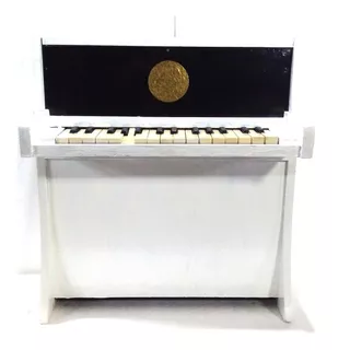 Piano Giese  De Madeira Infantil Funciona Leia Descrição 