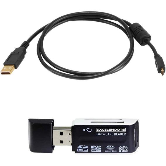 Usb Y Cable Para Canon Eos 90d 