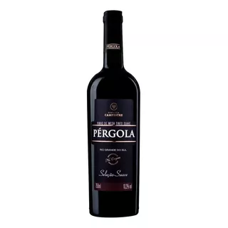 Vinho Tinto Suave De Mesa Seleçao Pergola Garrafa 750ml