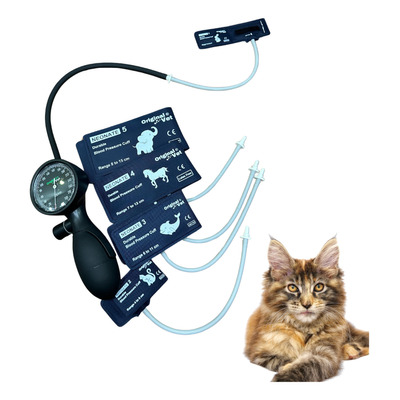 Kit Doppler Vascular Veterinário Manguitos Reutilizável